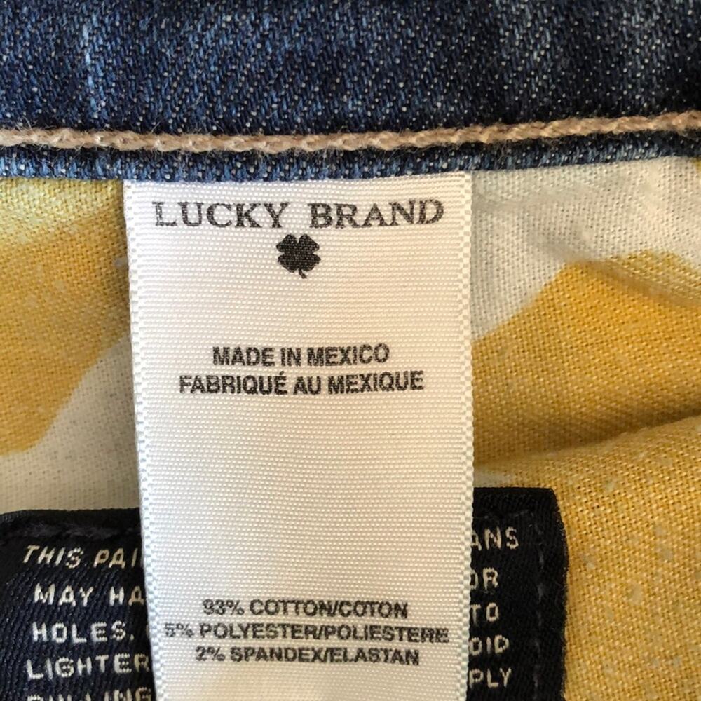 Lucky Brand med wash Cate Stacked Skinny jeans 2 - Picture 10 of 10